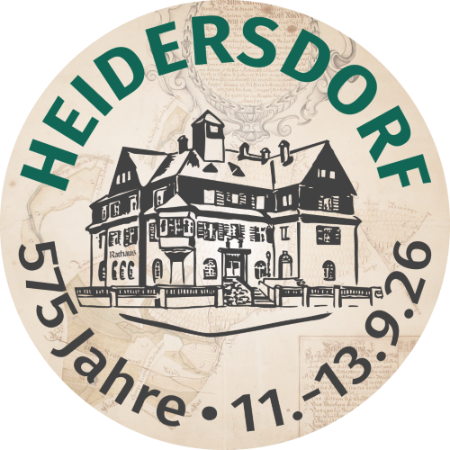 SAVE the DATE: Heimatfest zu 575 Jahren Heidersdorf
