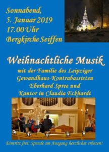 Weihnachtliche Musik Bergkirche Seiffen @ Bergkirche Seiffen