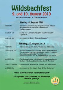 Wildsbachfest Seiffen @ Sportplatz Oberseiffenbach