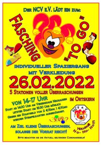 Fasching to go - Neuhausen @ NCV e.V.