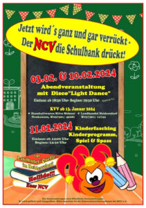 Kinder - Fasching mit dem NCV @ Landhotel Quelle