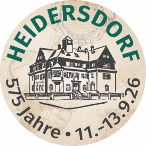 SAVE the DATE: Heimatfest zu 575 Jahren Heidersdorf @ das gesamte Heidersdorf feiert